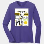 Ladies Long Sleeve Core Cotton Tee Thumbnail