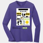 Ladies Long Sleeve Core Cotton Tee Thumbnail