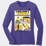 Ladies Long Sleeve Core Cotton Tee Thumbnail