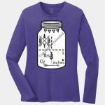 Ladies Long Sleeve Core Cotton Tee Thumbnail