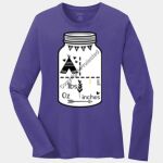 Ladies Long Sleeve Core Cotton Tee Thumbnail