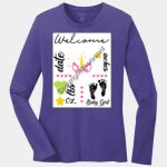 Ladies Long Sleeve Core Cotton Tee Thumbnail