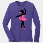 Ladies Long Sleeve Core Cotton Tee Thumbnail
