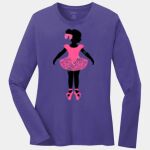 Ladies Long Sleeve Core Cotton Tee Thumbnail