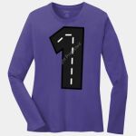 Ladies Long Sleeve Core Cotton Tee Thumbnail
