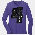 Ladies Long Sleeve Core Cotton Tee Thumbnail