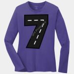 Ladies Long Sleeve Core Cotton Tee Thumbnail