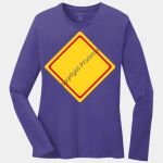 Ladies Long Sleeve Core Cotton Tee Thumbnail