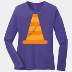 Ladies Long Sleeve Core Cotton Tee Thumbnail