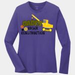 Ladies Long Sleeve Core Cotton Tee Thumbnail