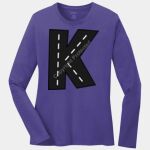 Ladies Long Sleeve Core Cotton Tee Thumbnail