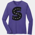 Ladies Long Sleeve Core Cotton Tee Thumbnail