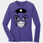 Ladies Long Sleeve Core Cotton Tee Thumbnail
