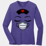 Ladies Long Sleeve Core Cotton Tee Thumbnail