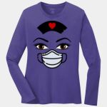 Ladies Long Sleeve Core Cotton Tee Thumbnail