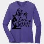 Ladies Long Sleeve Core Cotton Tee Thumbnail