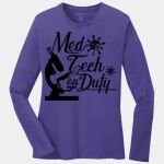 Ladies Long Sleeve Core Cotton Tee Thumbnail