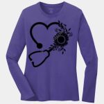 Ladies Long Sleeve Core Cotton Tee Thumbnail