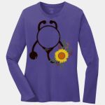 Ladies Long Sleeve Core Cotton Tee Thumbnail