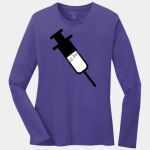 Ladies Long Sleeve Core Cotton Tee Thumbnail