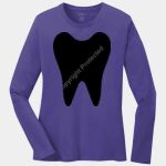 Ladies Long Sleeve Core Cotton Tee Thumbnail
