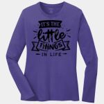 Ladies Long Sleeve Core Cotton Tee Thumbnail