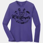 Ladies Long Sleeve Core Cotton Tee Thumbnail