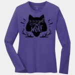 Ladies Long Sleeve Core Cotton Tee Thumbnail
