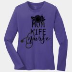 Ladies Long Sleeve Core Cotton Tee Thumbnail