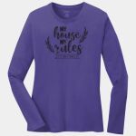 Ladies Long Sleeve Core Cotton Tee Thumbnail