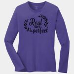 Ladies Long Sleeve Core Cotton Tee Thumbnail