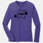 Ladies Long Sleeve Core Cotton Tee Thumbnail