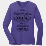 Ladies Long Sleeve Core Cotton Tee Thumbnail