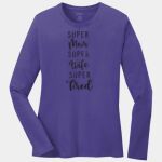 Ladies Long Sleeve Core Cotton Tee Thumbnail