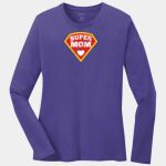 Ladies Long Sleeve Core Cotton Tee Thumbnail