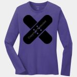 Ladies Long Sleeve Core Cotton Tee Thumbnail