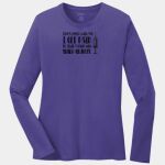 Ladies Long Sleeve Core Cotton Tee Thumbnail