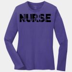 Ladies Long Sleeve Core Cotton Tee Thumbnail