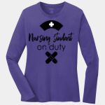 Ladies Long Sleeve Core Cotton Tee Thumbnail