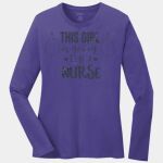 Ladies Long Sleeve Core Cotton Tee Thumbnail