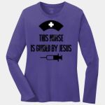 Ladies Long Sleeve Core Cotton Tee Thumbnail