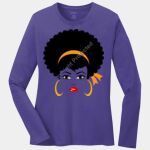 Ladies Long Sleeve Core Cotton Tee Thumbnail