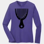 Ladies Long Sleeve Core Cotton Tee Thumbnail