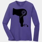 Ladies Long Sleeve Core Cotton Tee Thumbnail