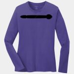 Ladies Long Sleeve Core Cotton Tee Thumbnail