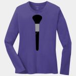 Ladies Long Sleeve Core Cotton Tee Thumbnail