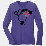 Ladies Long Sleeve Core Cotton Tee Thumbnail