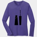 Ladies Long Sleeve Core Cotton Tee Thumbnail