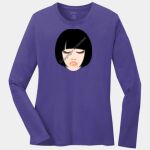 Ladies Long Sleeve Core Cotton Tee Thumbnail