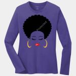 Ladies Long Sleeve Core Cotton Tee Thumbnail